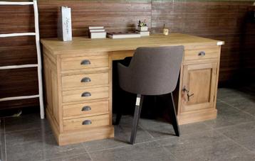 Nieuwe bureaus in wit / teak - bureau / secretaire bij TEAK2 beschikbaar voor biedingen