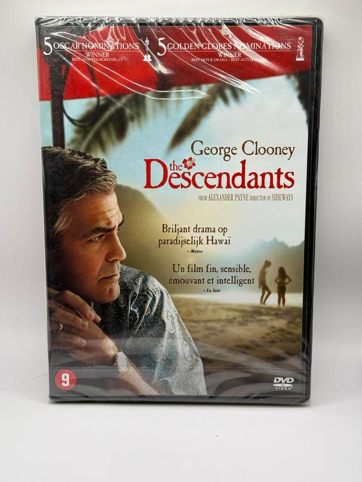 099 The Descendants DVD - Drama George Clooney NIEUW in SEAL, Cd's en Dvd's, Dvd's | Drama, Nieuw in verpakking, Drama, Alle leeftijden