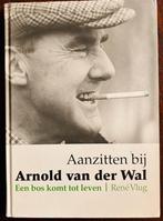 Jachtboeken.  AANZITTEN BIJ ARNOLD VAN DER WAL., Verzenden, Zo goed als nieuw, Natuur algemeen