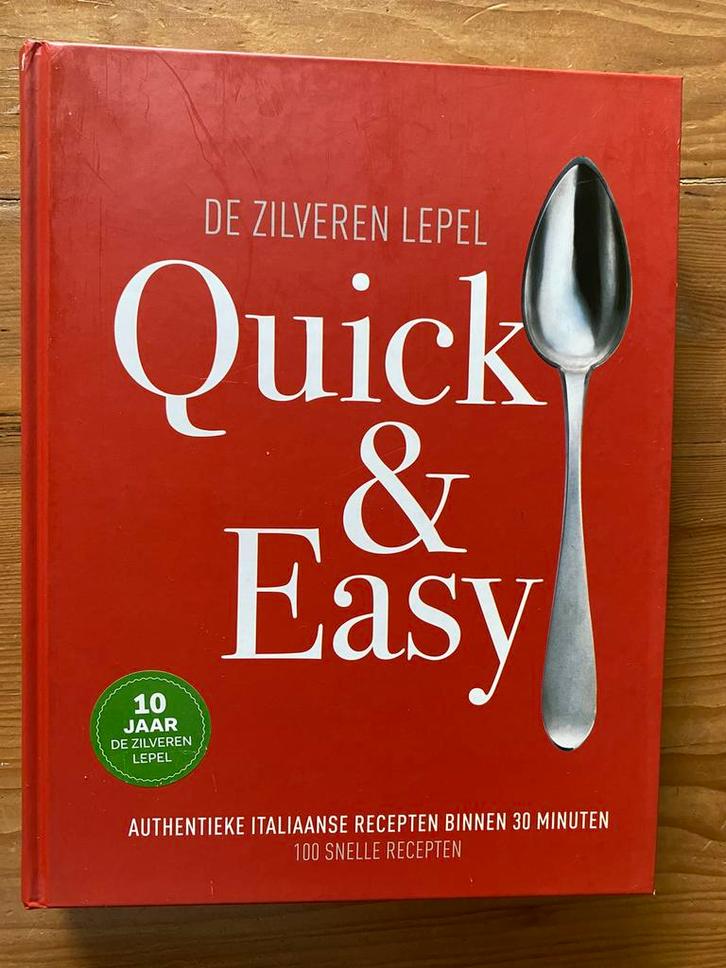 Quick & easy - De Zilveren Lepel, Boeken, Kookboeken, Gelezen, Italië, Ophalen of Verzenden