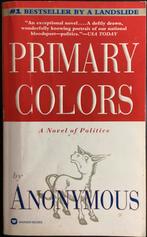 Anonymous - Primary Colors, Boeken, Ophalen of Verzenden, Gelezen