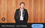 2 tickets voor Peter Pannekoek in Luxor Theater Rotterdam, Twee personen, December