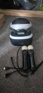 Playstation VR bril + 2 Move controllers, Ophalen of Verzenden