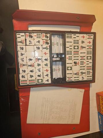 Vintage Mahjong Set Compleet beschikbaar voor biedingen