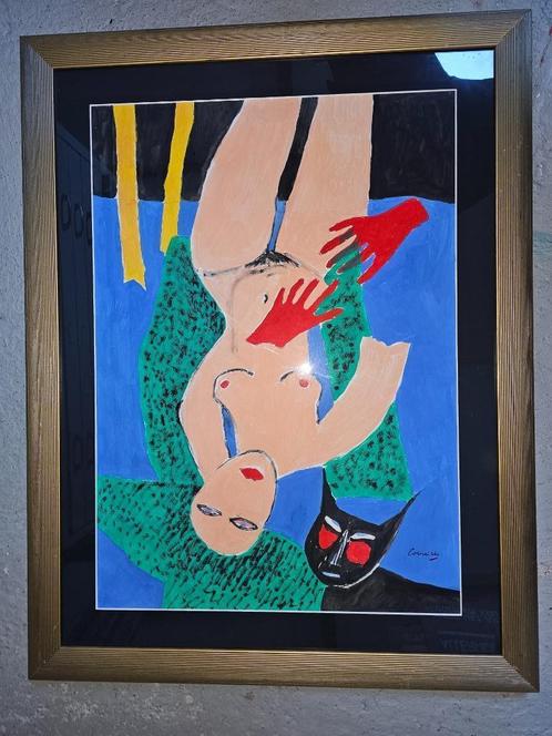 Prachtige Olie tekening Corneille klaar voor aan de muur  Un, Antiek en Kunst, Kunst | Schilderijen | Klassiek, Ophalen