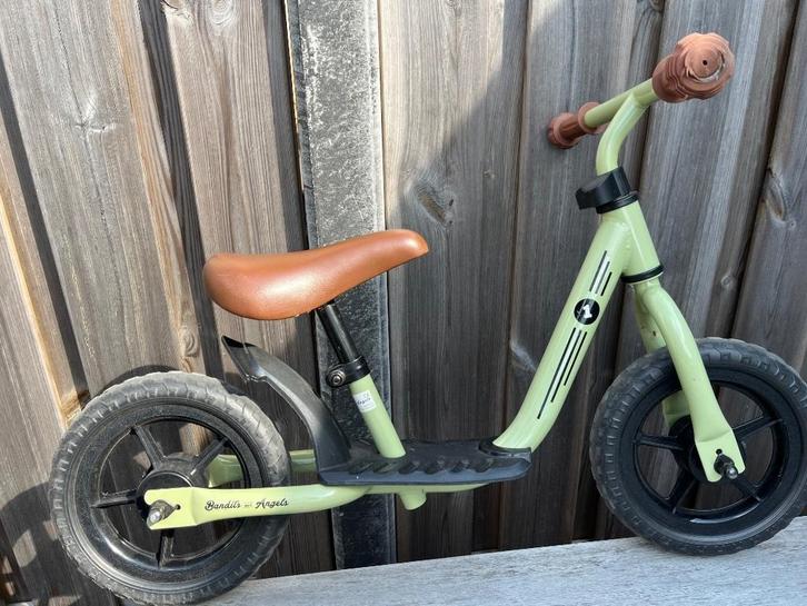 Bandits en angels loopfiets, Fietsen en Brommers, Fietsen | Driewielers, Gebruikt, Verstelbare zitting, Ophalen