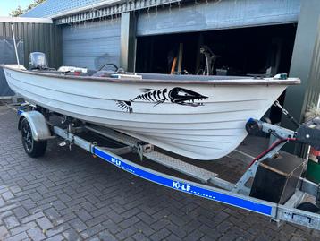Rana 17 visboot / tourboot zonder trailer en zonder motor beschikbaar voor biedingen