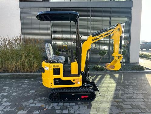 GG800N Mini Graafmachine 4700 euro ex btw Graafmachine, Zakelijke goederen, Machines en Bouw | Kranen en Graafmachines, Graafmachine