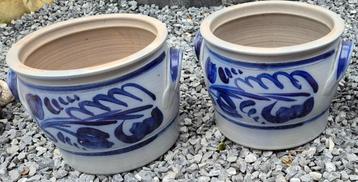 2 grote Keulse potten diam 42cm  beschikbaar voor biedingen