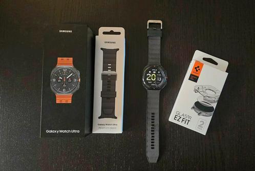 Galaxy watch Ultra LTE 47MM 4 maanden oud, Sieraden, Tassen en Uiterlijk, Smartwatches, Zo goed als nieuw, Android, Grijs, Afstand