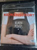 Keukenschort, Ophalen, Nieuw, Zwart, Schort