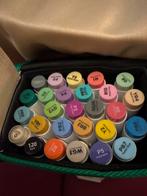 Ohuhu alcohol markers set - 26 stuks, Hobby en Vrije tijd, Tekenen, Ophalen of Verzenden, Nieuw, Potlood of Stift