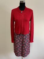 Set5 - Rode Caroline Biss set jurk & vest mt 38 (1), Maat 38/40 (M), Ophalen of Verzenden, Zo goed als nieuw, Rood