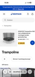 Domyos trampoline 360 nieuw in doos, Ophalen, Nieuw