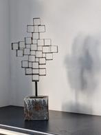 Brutalistisch designobject modernist sculptuur beeld 76cm, Ophalen of Verzenden
