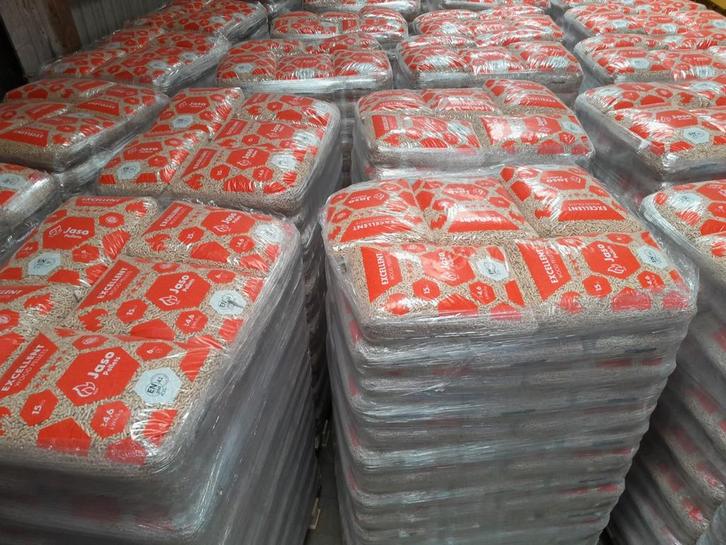 15kg houtpellets, Tuin en Terras, Haardhout, Blokken, Overige houtsoorten, Minder dan 3 m³, Ophalen