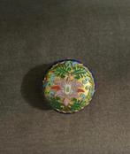 Mini Cloisonné Sieradenbox Kleurrijk Vintage, Ophalen of Verzenden