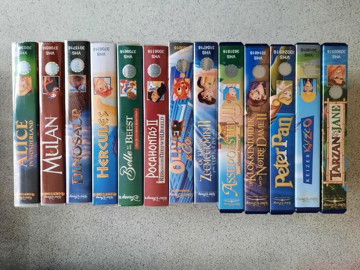 Disney video banden, Cd's en Dvd's, VHS | Kinderen en Jeugd, Nieuw in verpakking, Tekenfilms en Animatie, Tekenfilm, Alle leeftijden