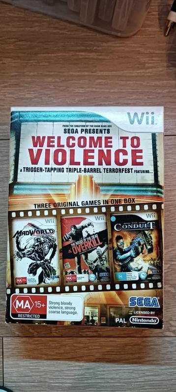 Welcome to Violence Pack Wii, zeer apart!