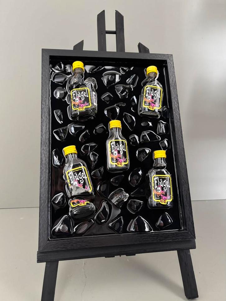 Flügel Epxoy schilderij, Antiek en Kunst, Kunst | Schilderijen | Modern, Ophalen of Verzenden