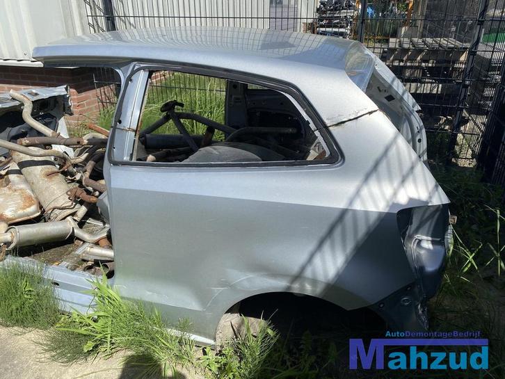 VW POLO 6R Dak achterscherm dorpel chassis kreukelzone 3drs, Auto-onderdelen, Carrosserie en Plaatwerk, Spatbord, Volkswagen, Gebruikt