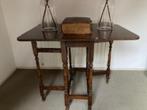 Charmante, 'klassieke' in-/uitklap tafel, 3 formaten, Antiek en Kunst, Ophalen