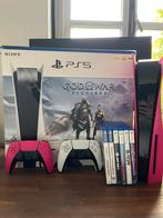 Playstation 5 disc + 2 controllers + 6 spellen, Spelcomputers en Games, Spelcomputers | Sony PlayStation 5, Ophalen of Verzenden