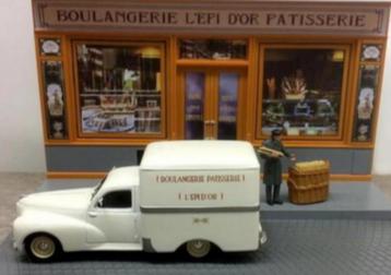 Peugeot 203 1948 Diorama bakker 1/43 serie Utilitaires # 1 beschikbaar voor biedingen