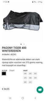 Nieuwe PAGONY TIGER 400 WINTERDEKEN 145 cm, Dieren en Toebehoren, Paarden en Pony's | Dekens en Dekjes, Nieuw, Ophalen of Verzenden
