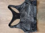 Sport bh, Maat 38/40 (M), H&M, Zwart, Ophalen of Verzenden
