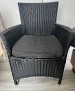 Black Lloyd Loom fauteuil!, Ophalen, Zo goed als nieuw, Zwart, Eén