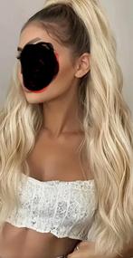 Nieuw ponytail haarstuk paardenstaart haar Hair clip blond, Ophalen of Verzenden, Nieuw, Pruik of Haarverlenging