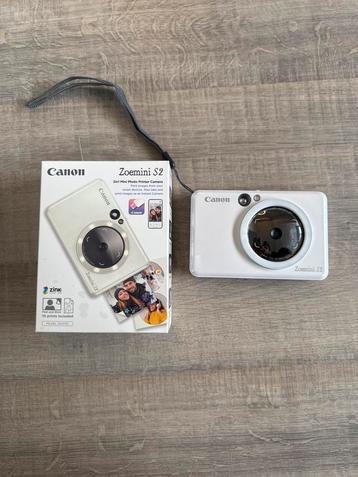 Canon Zoemini S2 Mini Fotoprinter Camera beschikbaar voor biedingen