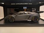 Lamborghini Gallardo GT3 FL2 mat grijs 2013 Autoart 1:18 KRD, Ophalen of Verzenden, Zo goed als nieuw, Auto, Autoart