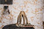 Nieuwe octopus inktvis lamp goud, Huis en Inrichting, Lampen | Tafellampen, Ophalen of Verzenden, Nieuw, Minder dan 50 cm