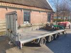 Trailer HAPERT Tridemas Machinetransporter nette staat, Ophalen, Zo goed als nieuw