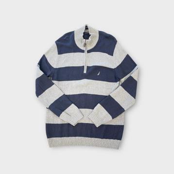 Nautica heren zip up trui maat L beschikbaar voor biedingen