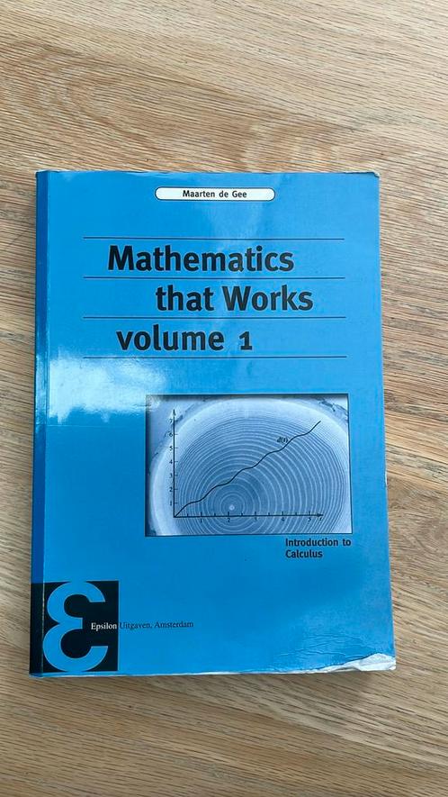 Mathematics that works volume 1, Boeken, Studieboeken en Cursussen, Zo goed als nieuw, Ophalen of Verzenden