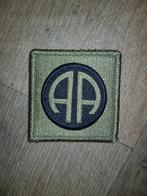 82nd Airborne Embleem Patch All American US Army, Verzamelen, Ophalen of Verzenden, Landmacht, Nederland, Embleem of Badge