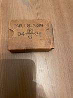 Hembrug doosje met clips 1939, Verzamelen, Ophalen of Verzenden, Duitsland, Hulzen of Bodemvondsten