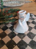 Beschermengel rouw gedenk engel handmade keramiek 7 cm, Ophalen of Verzenden, Zo goed als nieuw, Dier