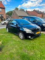 Peugeot 208 1.2 VTI 60KW/82PK 3-D 2013 Zwart, Auto's, Voorwielaandrijving, Zwart, Handgeschakeld, Particulier