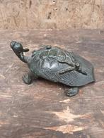 Beeldje schildpad, Antiek en Kunst, Antiek | Tin, Ophalen of Verzenden