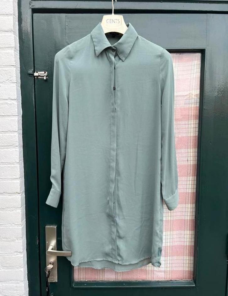 G-Maxx olijfgroene tuniek/blouse - maat S, Kleding | Dames, Blouses en Tunieken, Zo goed als nieuw, Maat 36 (S), Groen, Ophalen of Verzenden