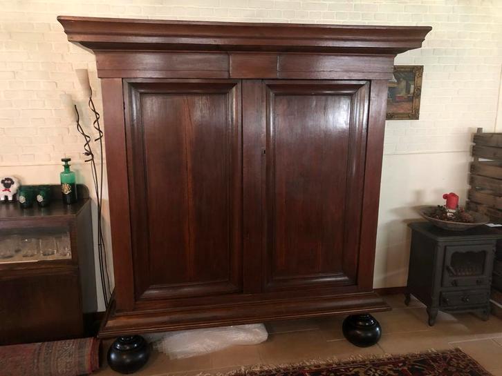 Antieke pastoorskast, Antiek en Kunst, Antiek | Meubels | Kasten, Ophalen