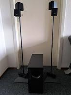 Bose Acoustimass 5 Series III - incl. Vogel's vloerstandaard, Ophalen, Zo goed als nieuw, Front, Rear of Stereo speakers, Bose