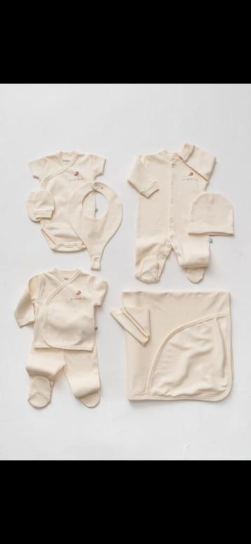 Startset – 9-delig – 100% katoen – maat 50/56 – unisex beschikbaar voor biedingen