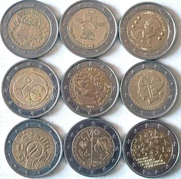 Speciale 2-euro herdenkingsmunten België 2    beschikbaar voor biedingen