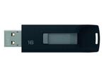 Emtec - Flashdrive - C450 Slide 2.0 - Zwart - 64 GB, Nieuw, 64 GB, Ophalen of Verzenden