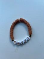Handgemaakte Armbandjes, Sieraden, Tassen en Uiterlijk, Armbanden, Bruin, Nieuw, Ophalen of Verzenden, Elastiek